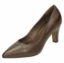 Ladies Leather Collection Court Shoes