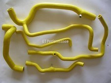 Renault Clio 172 182 cup hoses Silicon set COOLANT Trophy Yellow