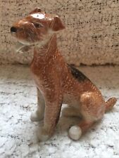 AIREDALE TERRIER DOG, COULD BE RUSSIAN NOT SURE AS IT IS NOT MARKED. NICE