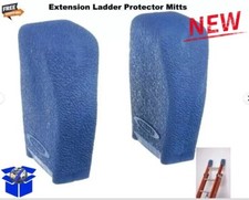 2 PACK Ladder Protector Mitts Extension Pair Ladder Rubber End Pad Cover Protect