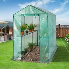 Premium Large Walk In Greenhouse Garden Grow house PE Garden Greenhouse 195CM