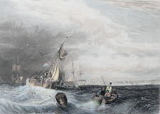 Hand-Coloured Entrance To