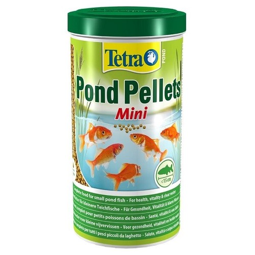 Tetra pond pellets mini fish - pond,
