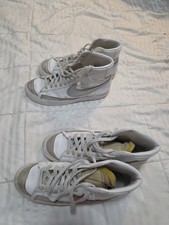 Size 9 - Nike Blazer '77 Vintage Mid White Sunset Pulse W Pink Swoosh & 2nd Pair