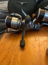 Shimano Super Baitrunner Aero 10000 XTE x3 matching ,  1 spare Spools,reel bags
