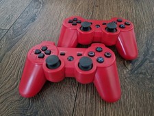 2x Red Unbranded PS3 Wireless