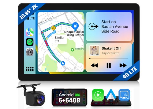 Screen 1 din - 10.95", android