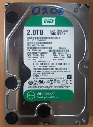 Caviar green 2tb 5 - green,