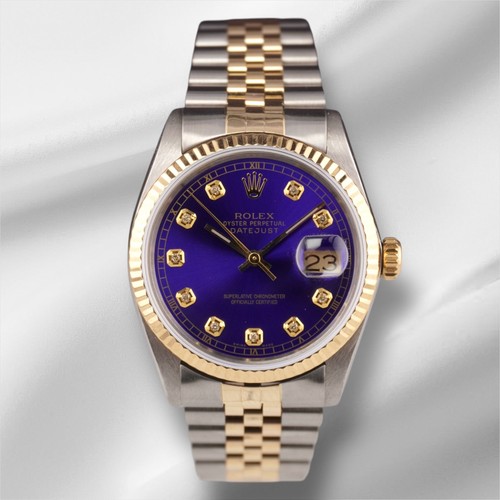 Rolex datejust 36mm - rolex, yellow