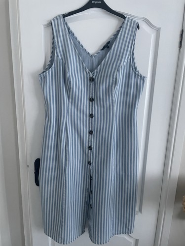 Next striped dress features - , a