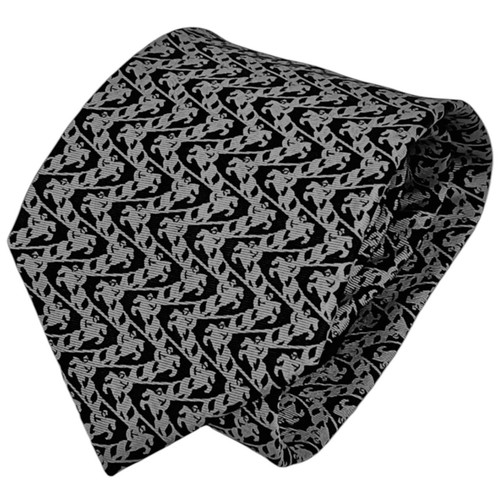 Dunhill silk tie monotone - dunhill,