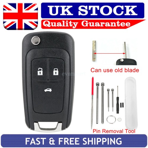 Replacement flip remote key - replacement,
