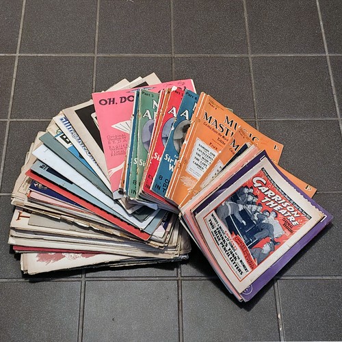 Job lot old 1920 - 1920's, 1950's
