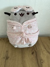 Gund Pusheen 10” Cat In A Dressing Gown Soft Plush Toy