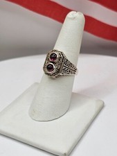 Antique sterling silver & 18k