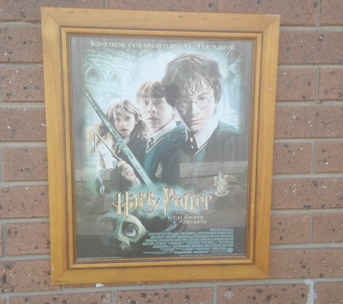 Used wooden framed picture - used,