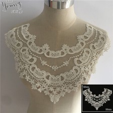 Vintage Lace Flowers Collar