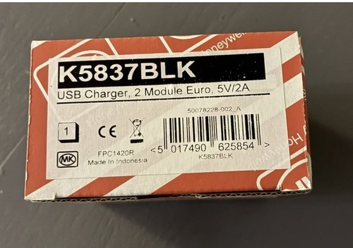 K5837blk usb charger module - mk,