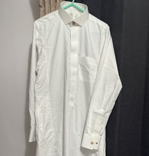 Mens white collar thobe - collar,