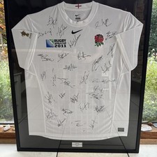 England Rugby World Cup 2011 Signed Shirt