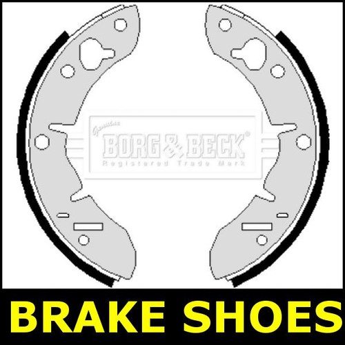 Brake shoes rear - shoes, fits