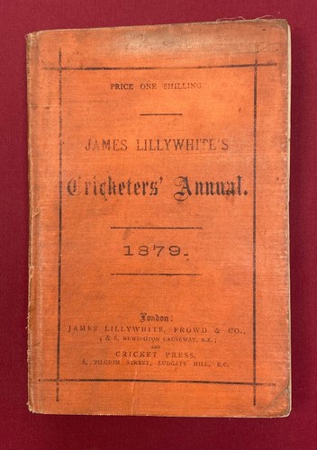 1879 james lillywhite - 1879, lillywhite’s