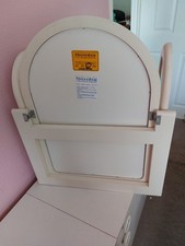 Sheredon Fine Furniture Arched Wood Frame 3 Part Vintage Mirror In Vgc