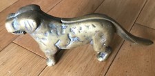 ANTIQUE CAST BRASS LARGE DOG NUTCRACKER 29cm Long & Over  2Kg IN WEIGHT (CD22)