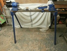 RECORD DML/24 WOODTURNING LATHE WITH LEGS IN GOOD USEABLE CONDITION