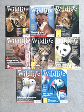 8 x BBC Wildlife Magazines