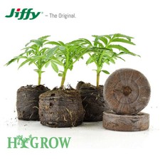 JIFFY-7 Peat Compost Plug Seed Starter Grow Propagation Hydro Pellets 41 x 42mm