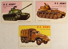 WORLD ON WHEELS 1954 6 CARDS