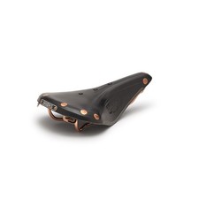 B17 Special, Handmade Leather Bike Saddle With Hand-hammered Copper Rivets, B...