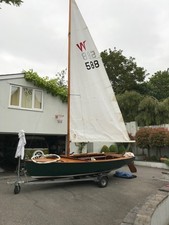 Wayfarer classic wooden dinghy