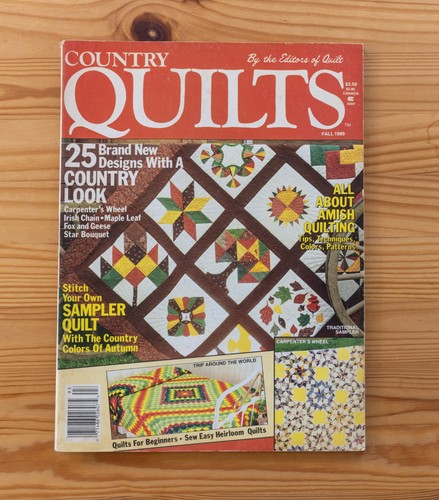 Country quilts magazine fall - country,