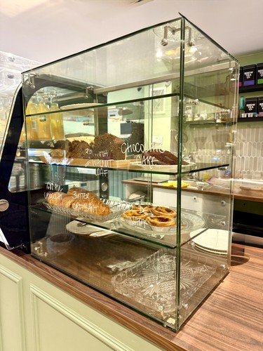 Retail glass shelf - retail,