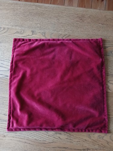 Cushion cover deep red - cushion, red,