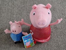 Peppa Pig Plush and George