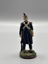 WATERLOO REGIMENTS PEWTER 1-32 54MM PAINTED SOLDIER FRENCH CHASSEUR HUNTER 