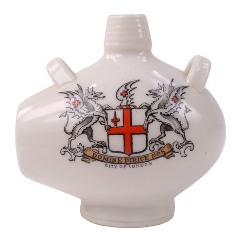 Goss crested china london vase - crested,