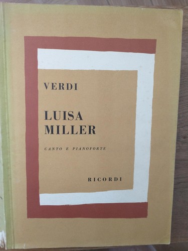 Verdi luisa miller opera - luisa,