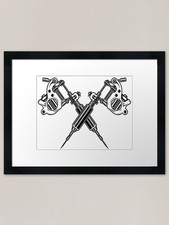 Tattoo Machines Framed Art