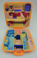 Vintage Polly Pocket Polly's Town House Compact By Bluebird Toys 1989