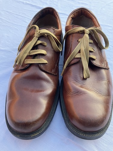 Clarks brown leather cushion - clarks,