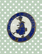 Vintage Cadbury Cococub Enamel