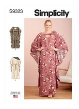 SIMPLICITY 9323 MISSES CAFTANS