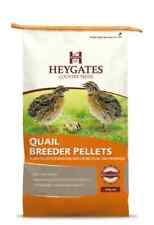 Heygates Quail Breeder Layers Pellets 1kg 5kg 20kg 2.2mm Poultry Food Pheasant