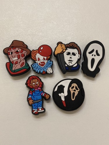 Horror shoe charms scary - 6,