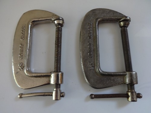 Pair record junior clamp - record,