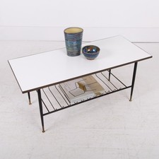 Mid Century Brass Coffee Table